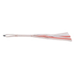 Sportsheets – S&M Peaches ‘n CreaMe Gestreifter Flogger – Cream & Orange