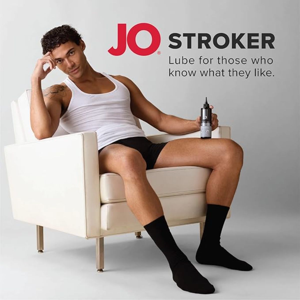JO – Stroker Lube Gleitgel auf Wasserbasis – 240 ml
