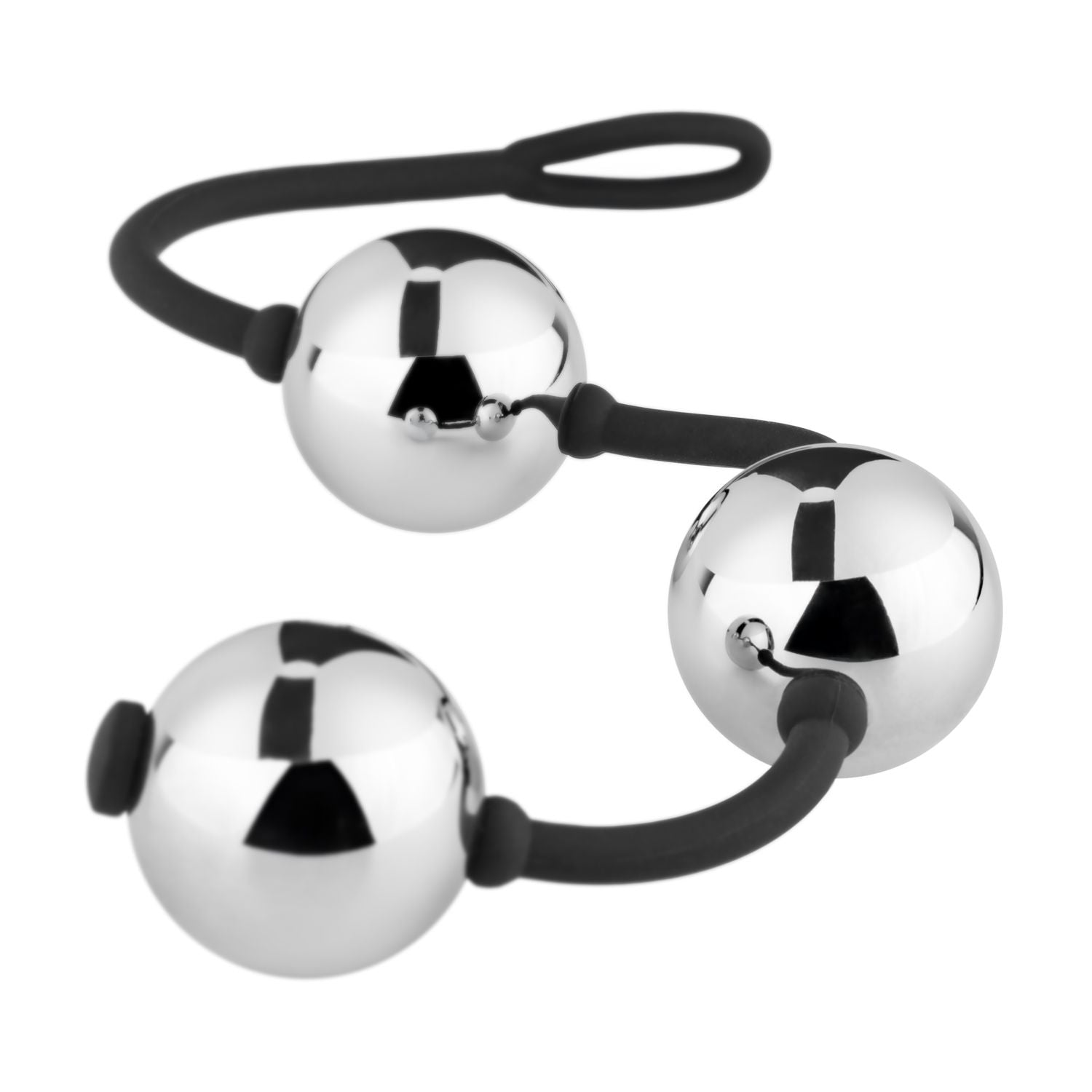 EasyToys – Geisha Metall Kegelballs – Silber