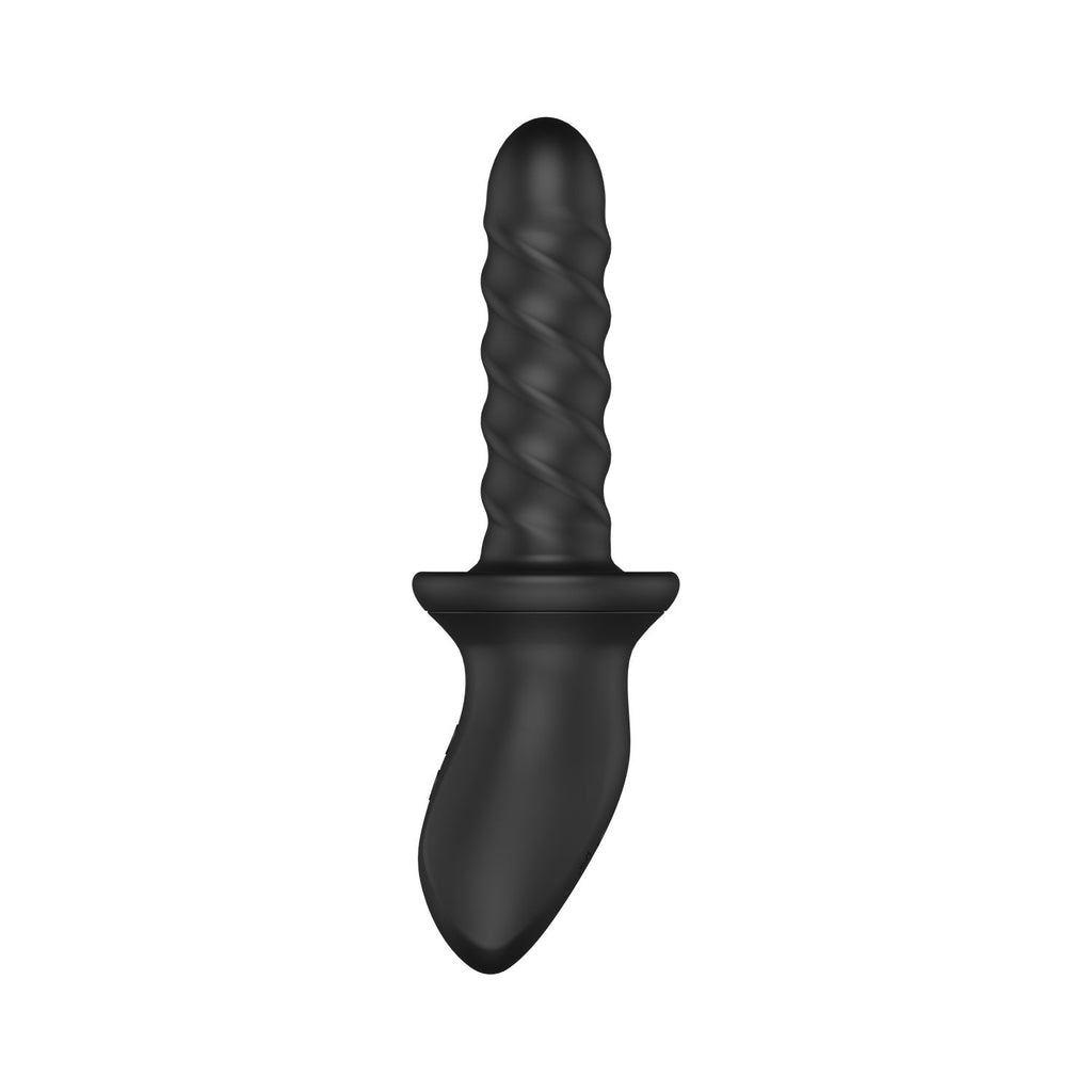 Nexus – Ascend Stoßender & Rotierender Massager – Schwarz