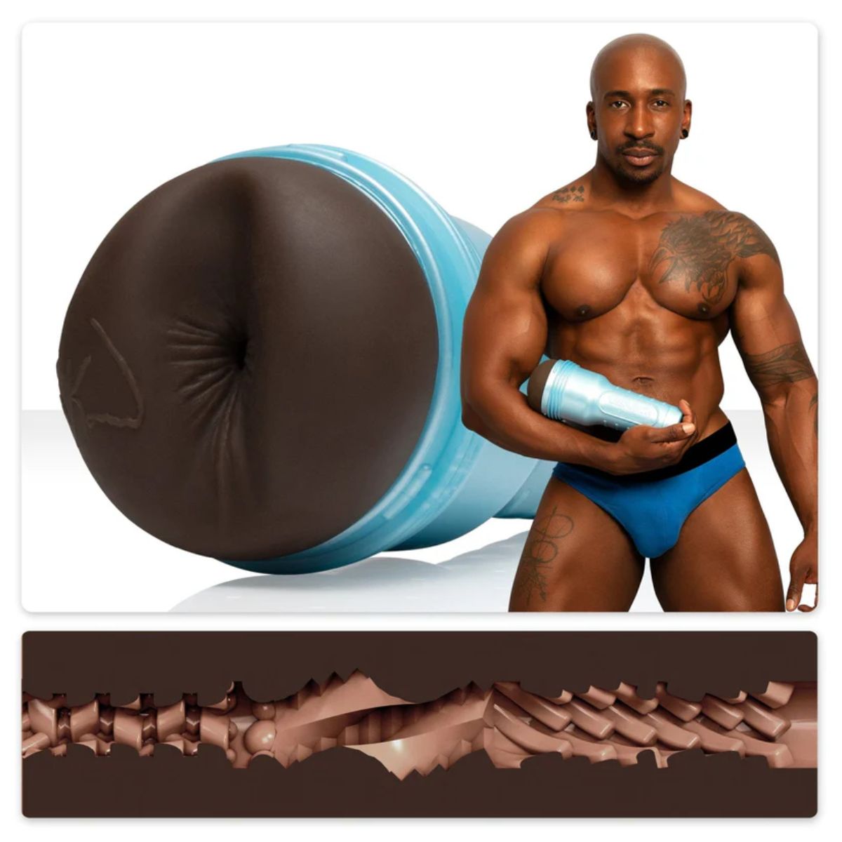 Fleshjack Boys - Brent Corrigan Realistischer Dildo mit Hodensack