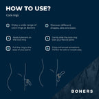 Boners 6-Delige Cockring Set