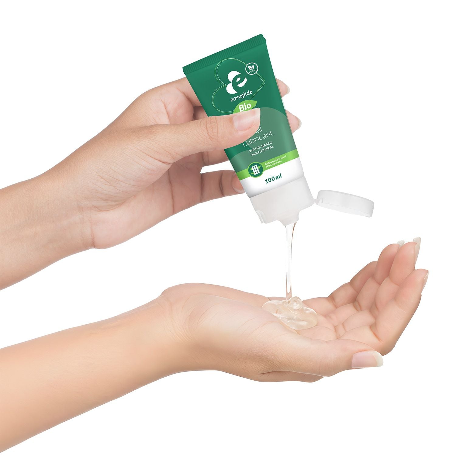 EasyGlide - Bio & Natural Gleitgel auf Wasserbasis Anal - 100 ml