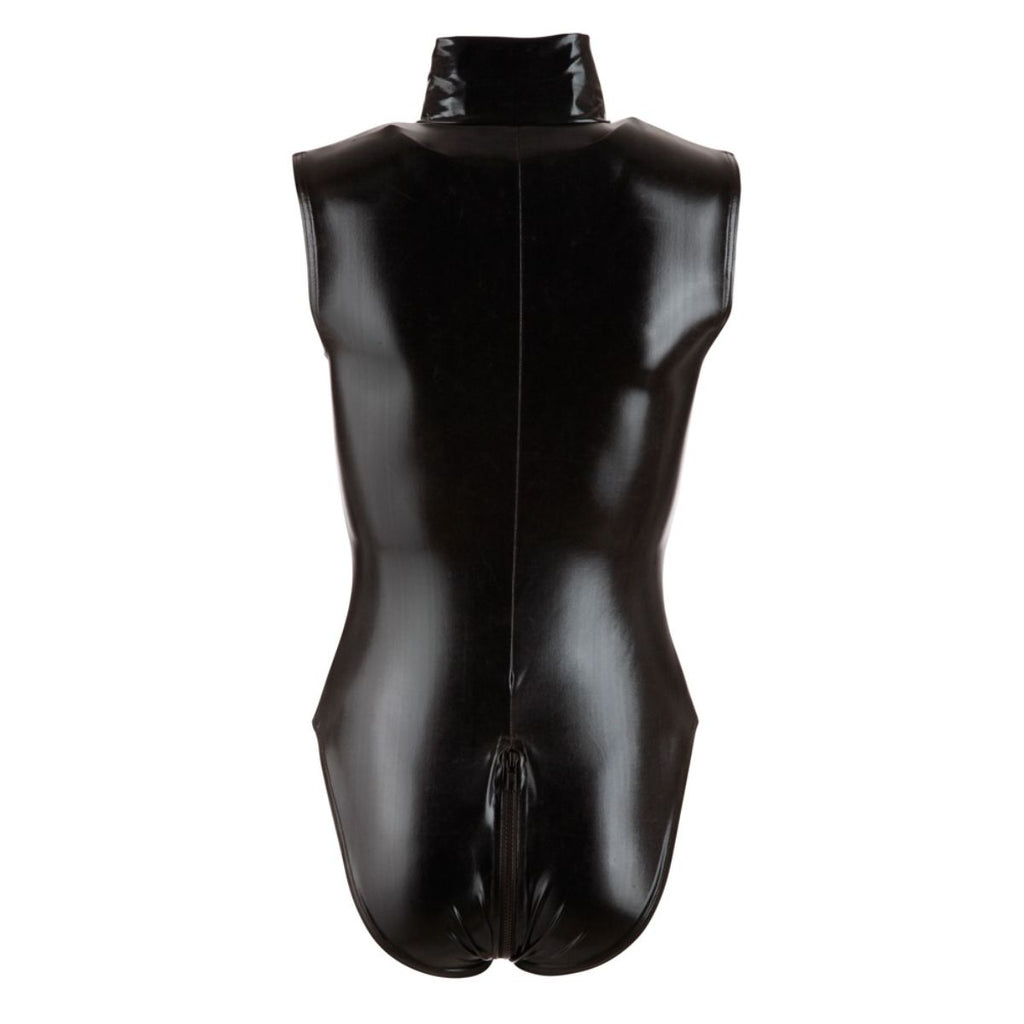 Cottelli Collection - Wetlook Body mit Langem Reißverschluss