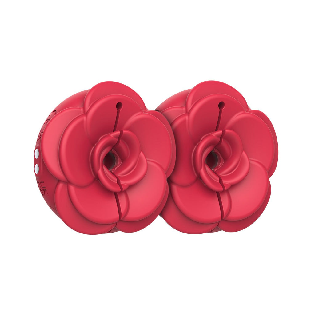 Teazers - Vibrating Nipple Clamps - Rot