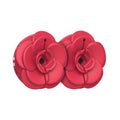 Teazers - Vibrating Nipple Clamps - Rot