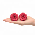 Teazers - Vibrating Nipple Clamps - Rot