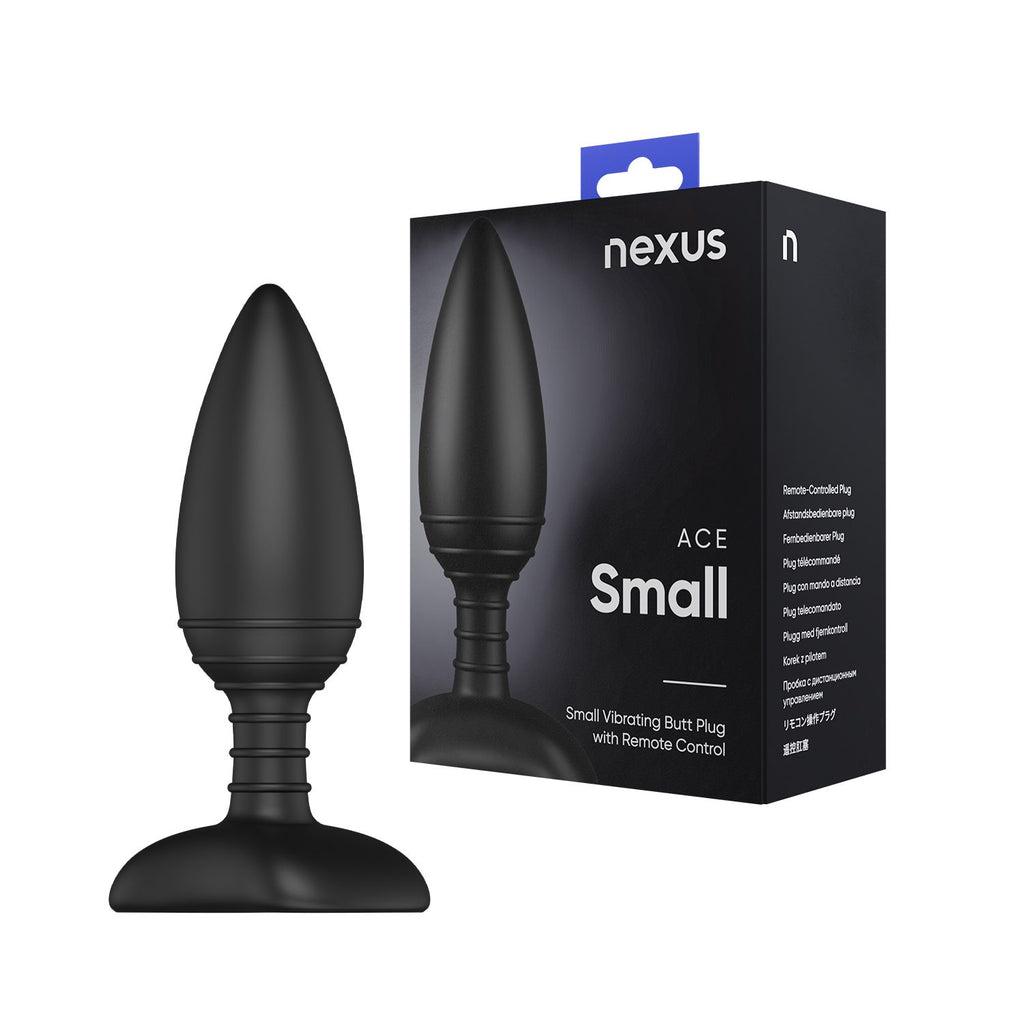 Nexus - Ace Vibrerende Buttplug - Small