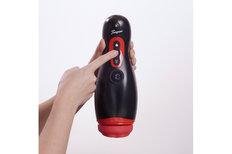 Teazers - Turn Up The Heat Masturbator - Schwarz
