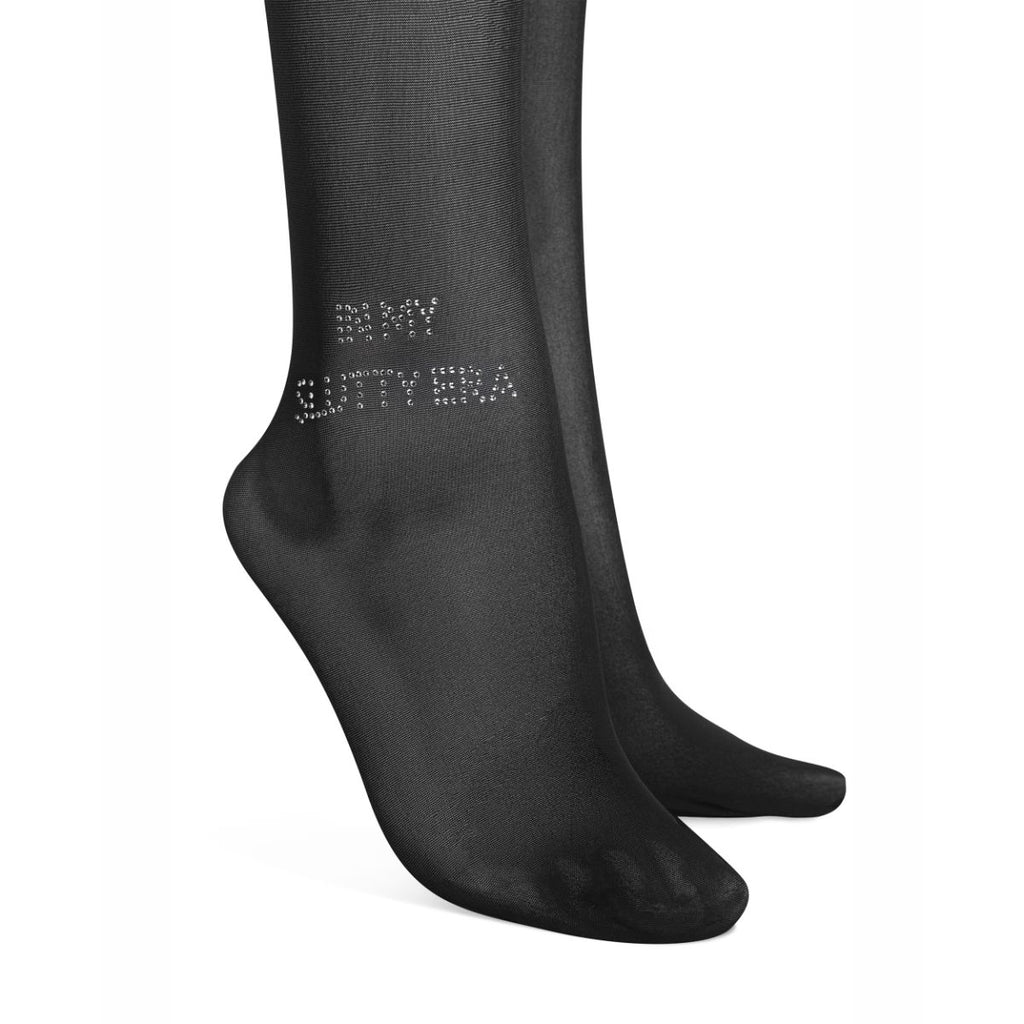 Obsessive - Norless Era Strumpfhose Offen - Schwarz