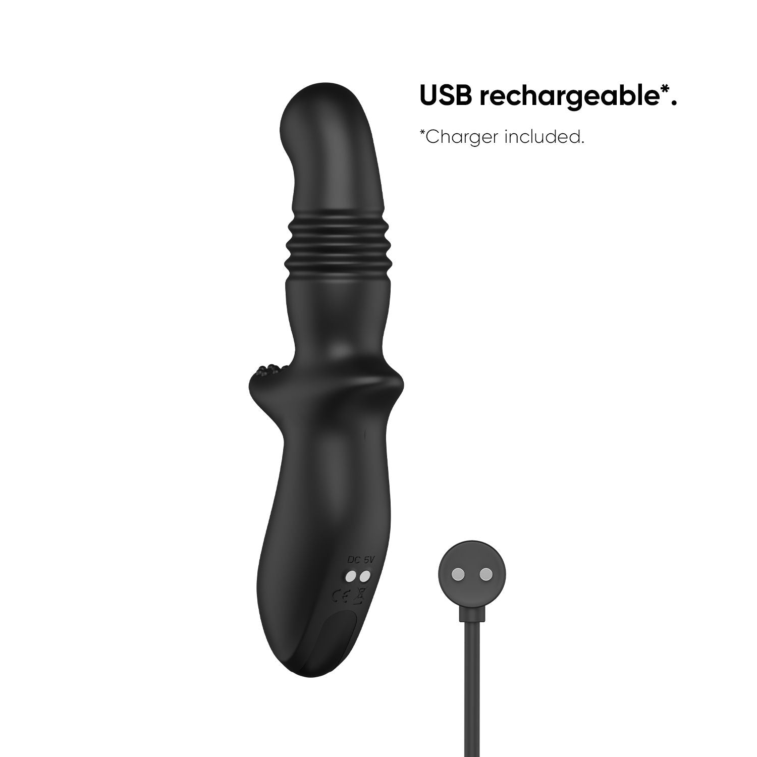 Nexus - Thrust Anal Prostata Vibrator - Schwarz