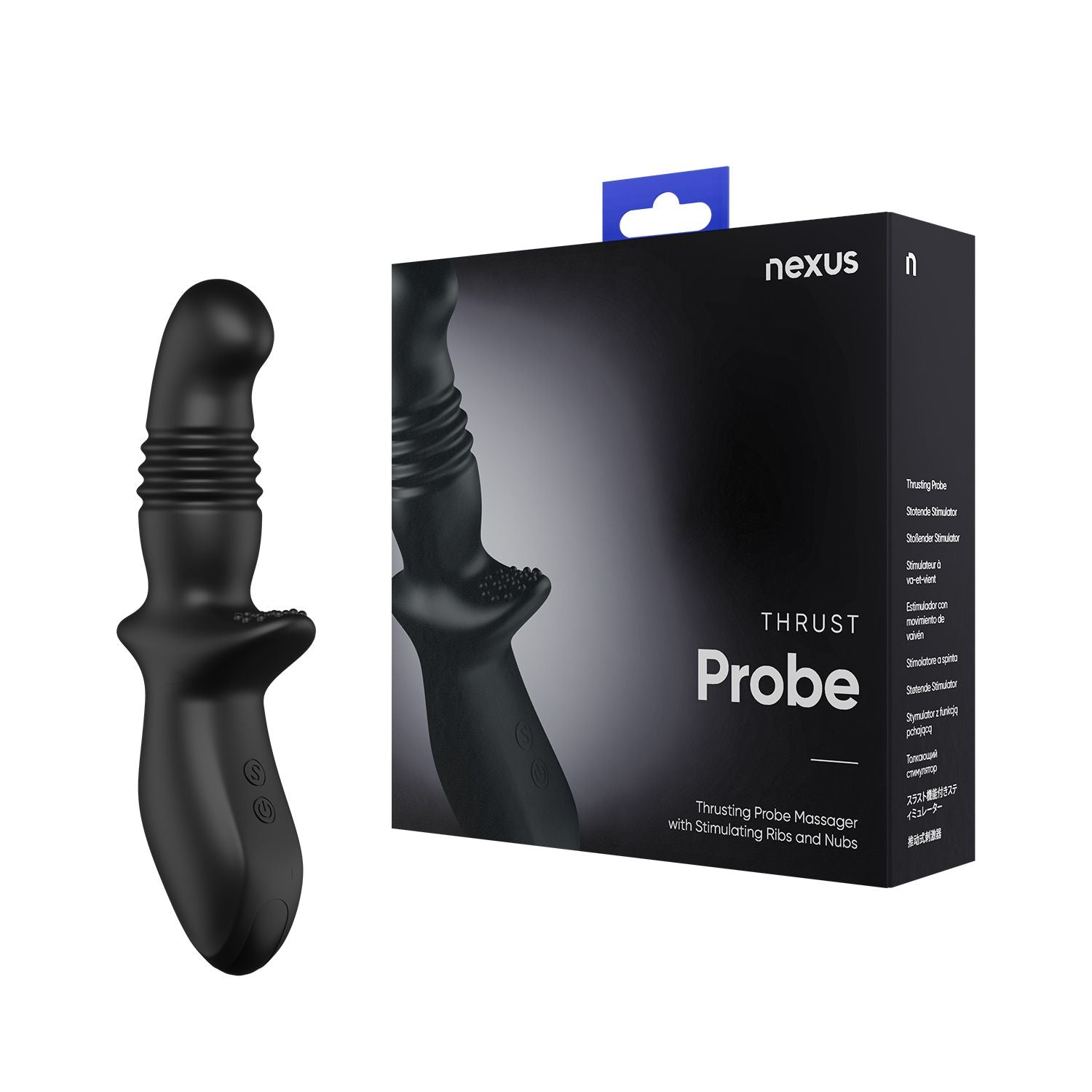 Nexus - Thrust Anal Prostata Vibrator - Schwarz