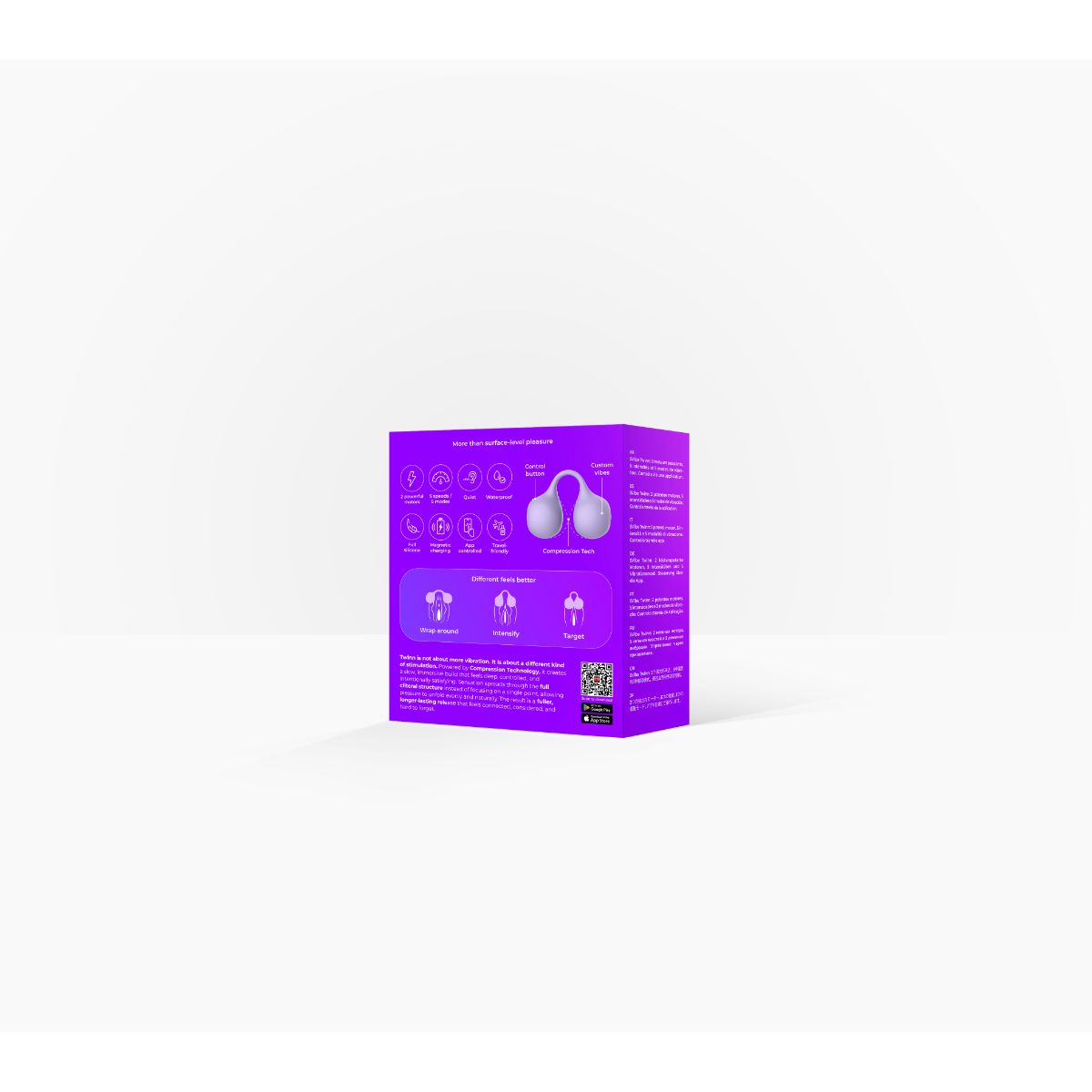 SVibe - Snail Twinn Finger Vibrator - Lavender