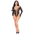 Leg Avenue - Spitzen Teddy - Schwarz