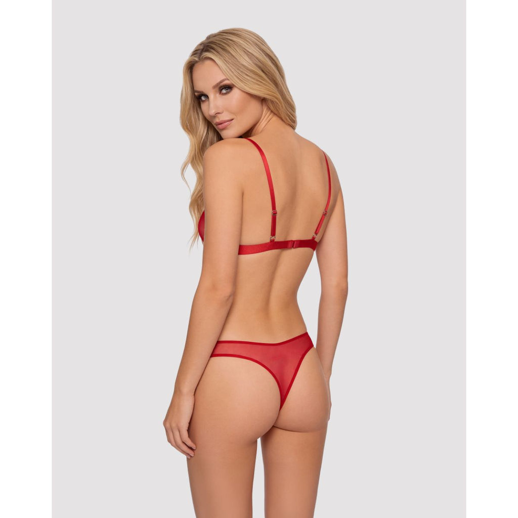 Obsessive - Crimessa Dessous Set - Rot