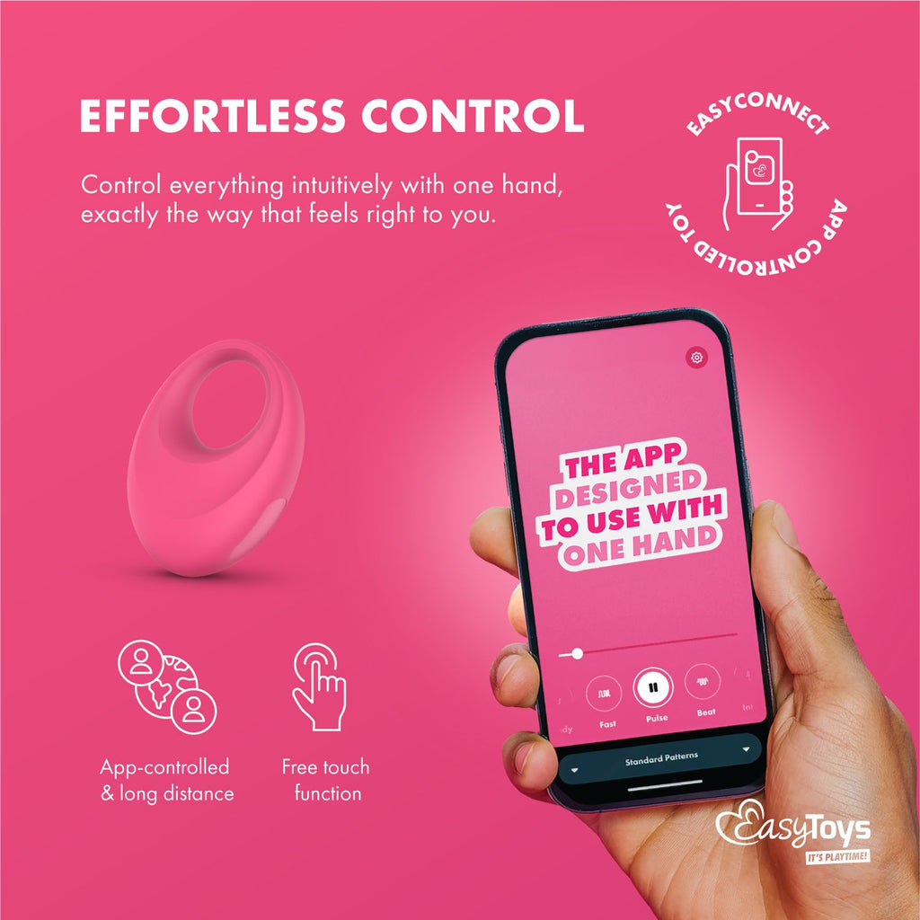 EasyConnect - Vibrations-Penisring Leo, app-gesteuert