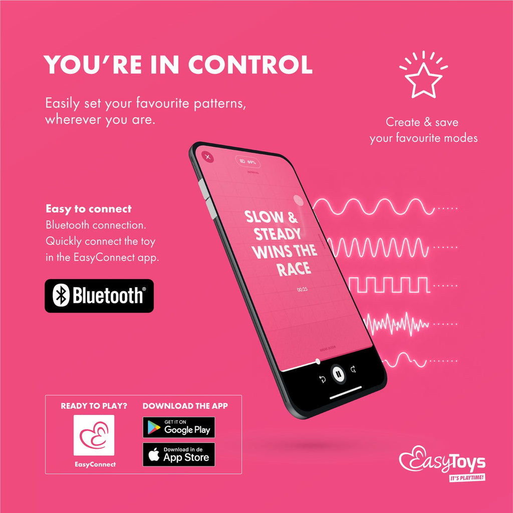 EasyConnect - Vibrierender Analplug Axel, app-gesteuert